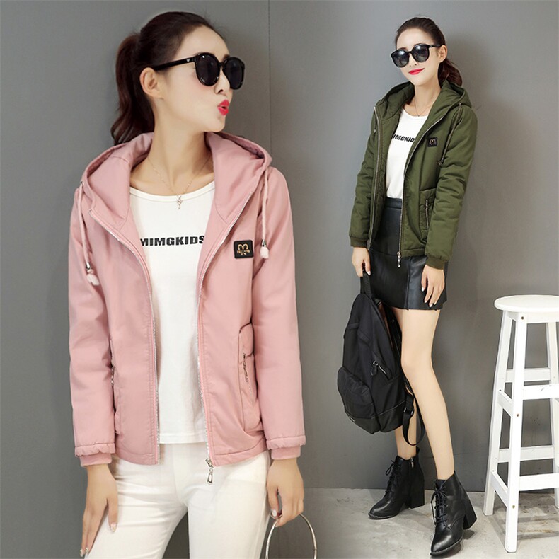 棉衣/棉服2021年秋季长袖时尚修身宽松优雅，女装棉衣/棉服，涵亦佰惠