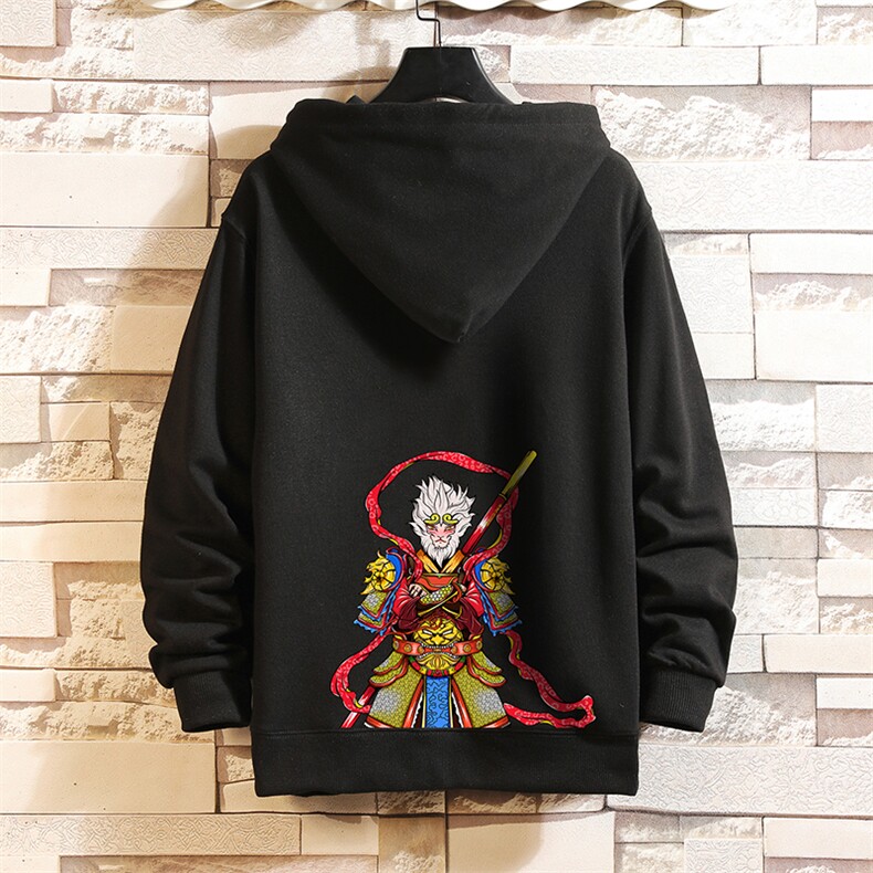 KS21203-P38 加绒款-P43 连帽开衫卫衣男运动外套大码班服 砖墙图片