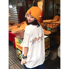 万针全刺绣工艺抖音得物高品质260克重磅纯棉双纱美式高街短袖T恤，男装T恤，电商A486