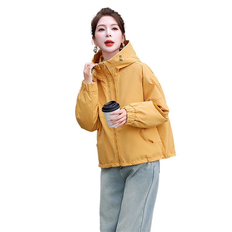 现货。现货派克羽绒服女短款冬季2024新款宽松时尚工装冲锋衣外套,女装羽绒服,一安秀