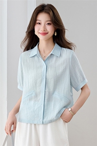 现货！现货！2026夏季新款时尚宽松衬衫女图片