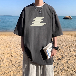量大优 供视频 220克美式短袖t恤T3055得物直播有280克品质图片