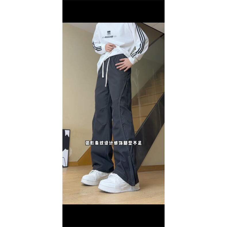有数据视频秋季美式户外长裤男冲锋裤D309B-K77-P60,男装休闲裤,电商D309B