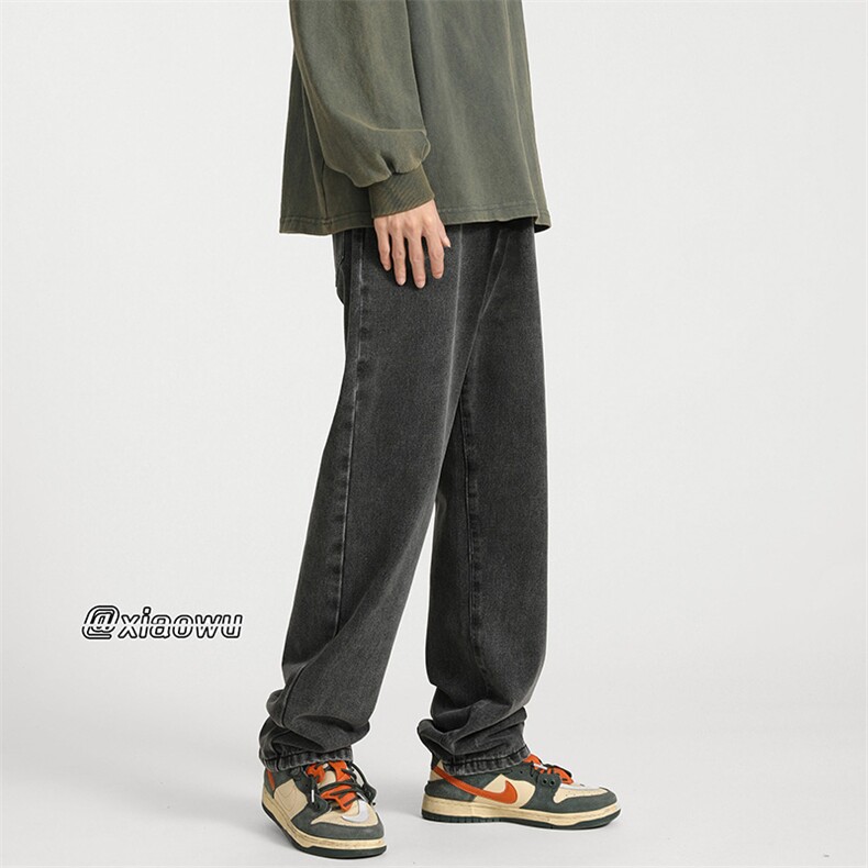 牛仔裤小直脚B342-K7014-P45加绒P55控58,男装牛仔裤,电商B342