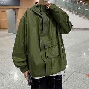 Wt77-P46夏季宽松型美式工装防晒服图片