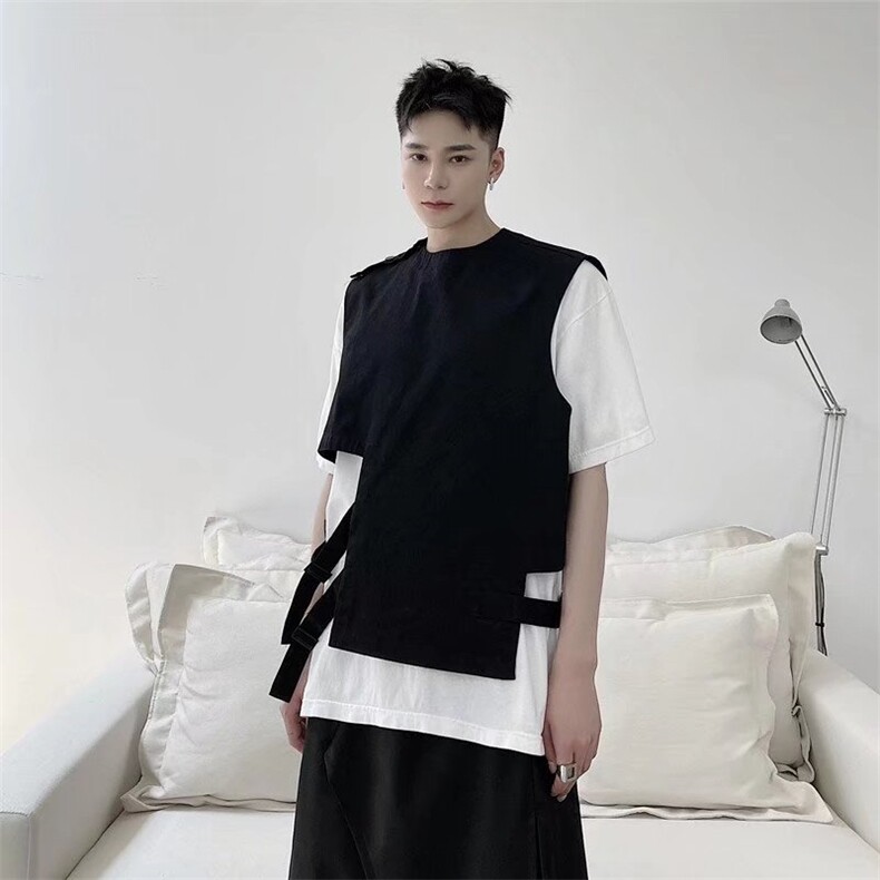 高街机能风马甲外搭男潮痞帅工装背心马夹男BA06-P32,男装背心/马甲,星座208-5