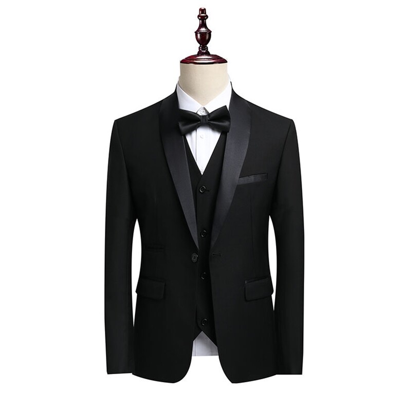 JS8606-X-D-KJP115跨境单西修身婚礼西服青果领青年正装结婚西装,男装西服,星座510A-3