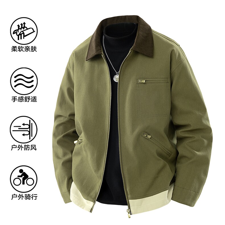 现货春季新款工装夹克男飞行员美式上衣外套A253-P75,男装夹克,星座308B-2