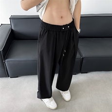 休闲裤男士韩版潮流高街帅气百搭垂感2024夏季ins长裤K5347-P32，男装休闲裤，星座412-3