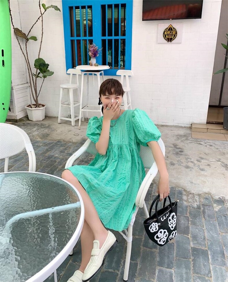 夏季新品韩版连衣裙,女装连衣裙,ANRUILA