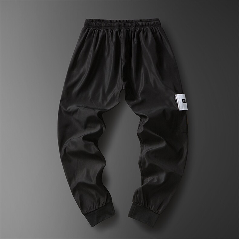 休闲裤男秋冬薄款运动裤青少年大码男长裤哈伦潮裤K940-P50,男装休闲裤,电商A157-1