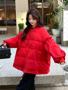 2025冬装新款简约时尚羽绒服B001-M221-P295-控438图片