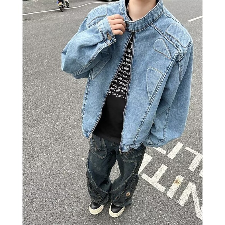 秋季新款美式复古夹克水洗外套JN2112P80,男装夹克,星座1116-2