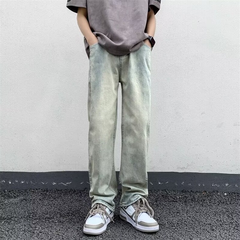 2024美式牛仔裤男款春季长裤潮WH117P45,男装牛仔裤,星座1116-2