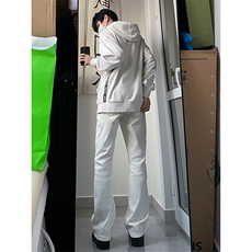 B221美式ins高街暗黑小众修身弹力休闲牛仔裤LK23010-P60控78，男装牛仔裤，电商B221