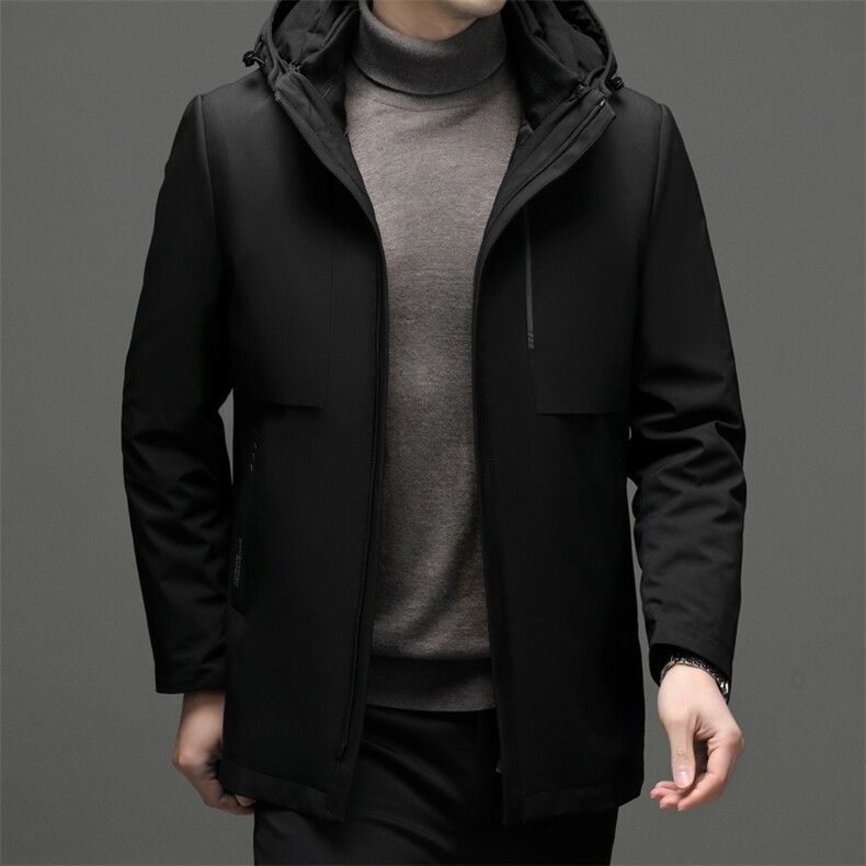 CSYR92207钱塘2020-2冬季厚款商务休闲中年男士羽绒服外套P285,男装羽绒服,钱塘207-2