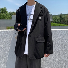 休闲西装外套秋季2021新款韩版潮牌ins港风炸街西服男W1230-P55，男装夹克，星座512-4