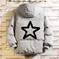 控128加绒面包服男大码羊羔毛衣男MY16286-P100，男装棉衣，电商A040A