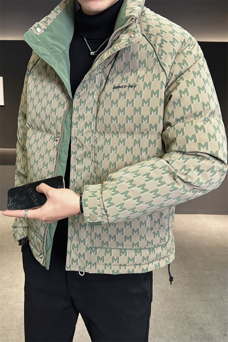 标50羽绒服男2025冬款白鸭绒外套男上衣保暖休闲B317/5518/P195,男装羽绒服,电商B317