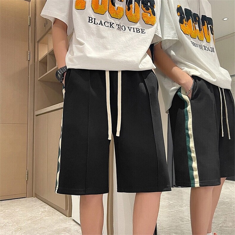 DK009-特P35休闲时尚短裤男夏季薄款宽松潮牌五分裤卫裤,男装休闲裤,电商D310B