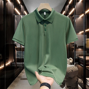 高品质夏男短袖POLO衫纯色宽松T恤衫大码M-5XL PL00 P30图片