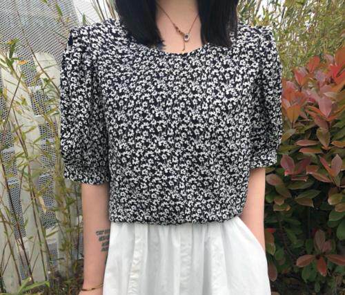碎花小衫，女装，橙色恋人
