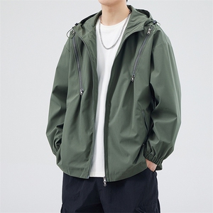 新款现货户外连帽夹克男 三防冲锋衣外套JK815 -P70图片