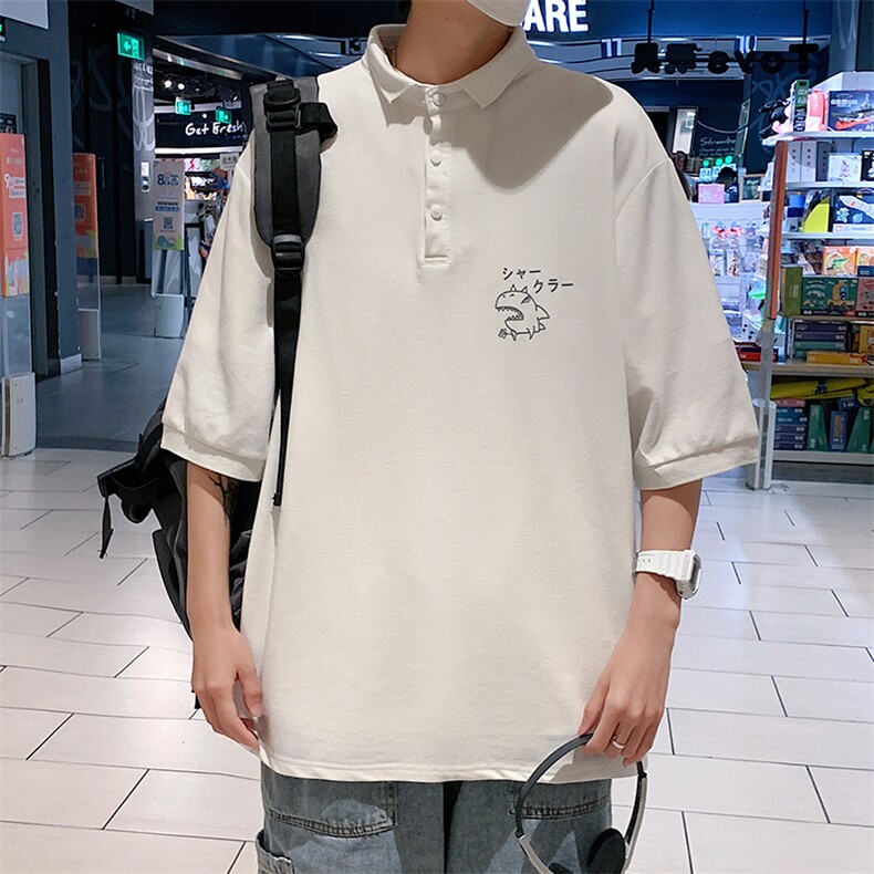 PL57092-P35翻领短袖polo衫男大码胖子半袖t恤男有领保罗衫模特,男装Polo衫,电商A040