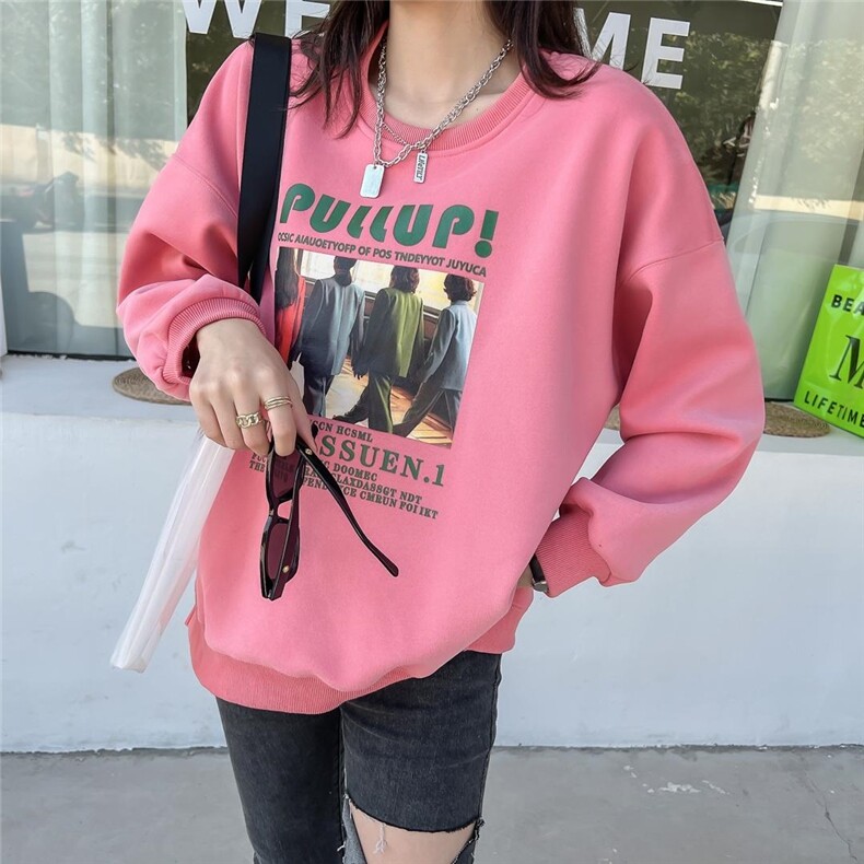 加绒卫衣火爆订单中，女装卫衣/绒衫，NOUSWEETY 诺小姐衣橱