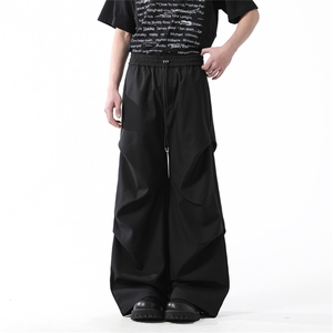 903- WK190 -特P55   S-XXL  男女褶皱西裤1图片