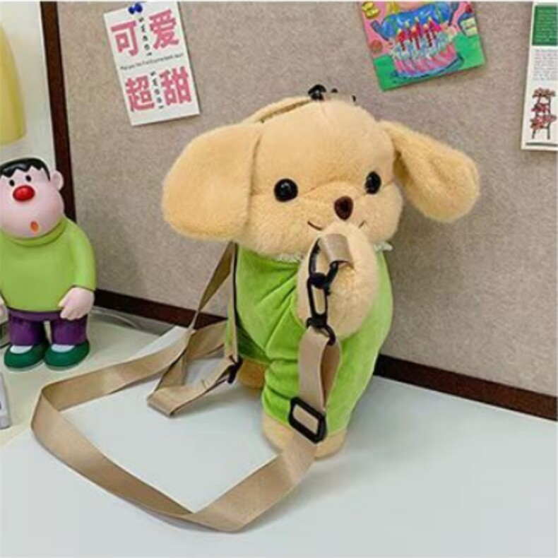 森贝儿斜挎包，趣乐毛绒玩具包厂