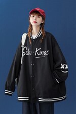 ！秋季潮流宽松休闲百搭夹克情侣棒球服外套G212P65控88---，男装夹克，A247A