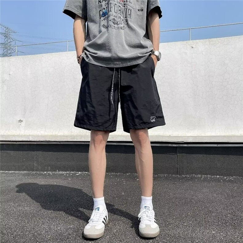 夏季许光汉同款百搭休闲宽松速干防水户外工装美式潮牌四分短裤男,男装牛仔裤,星座506A
