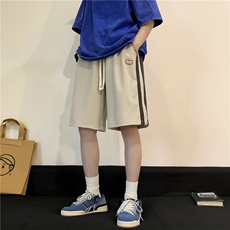 2026春夏新款拼接薄款短裤XZ604-DK200-P35控48，男装牛仔裤，星座604