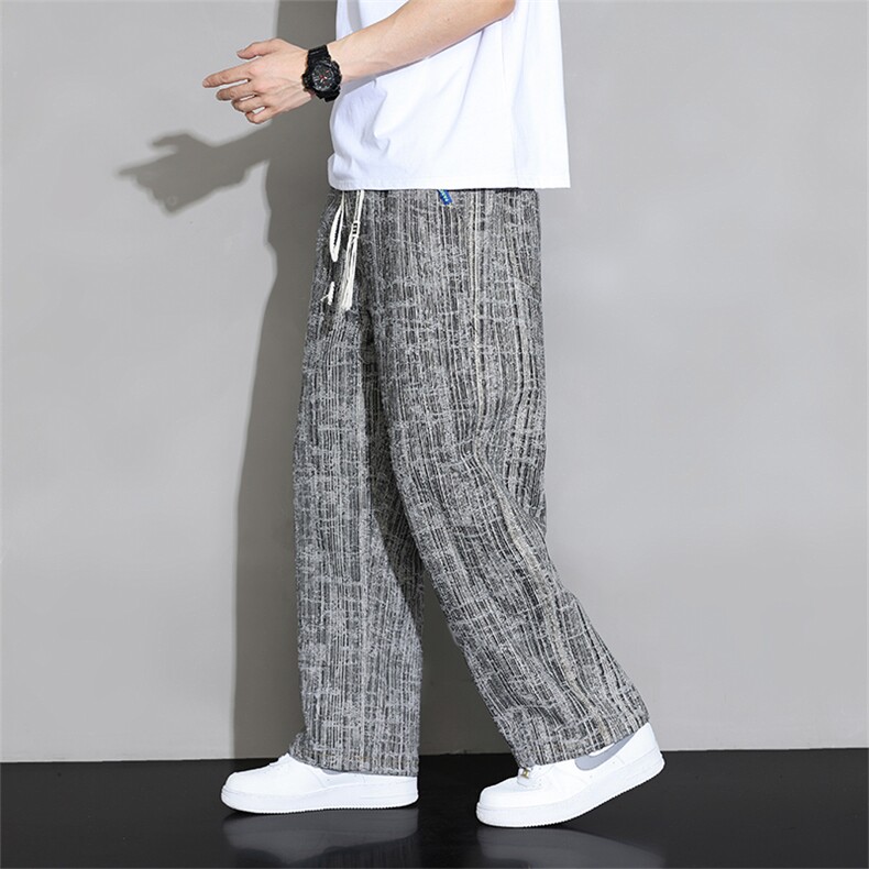 M-8XL2026秋季新款大码平脚潮流休闲牛仔裤109-K129-P55,男装牛仔裤,星座109
