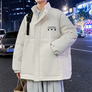 立领棉衣男冬季保暖棉袄高级感ins潮牌情侣款棉服MY005p138控158图片