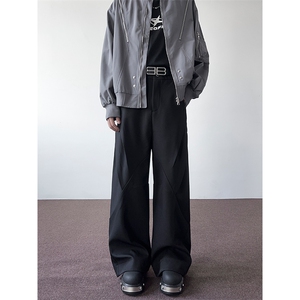 港风 cleanfit解构休闲裤西裤微喇长裤A014-DY25017-P60控88图片