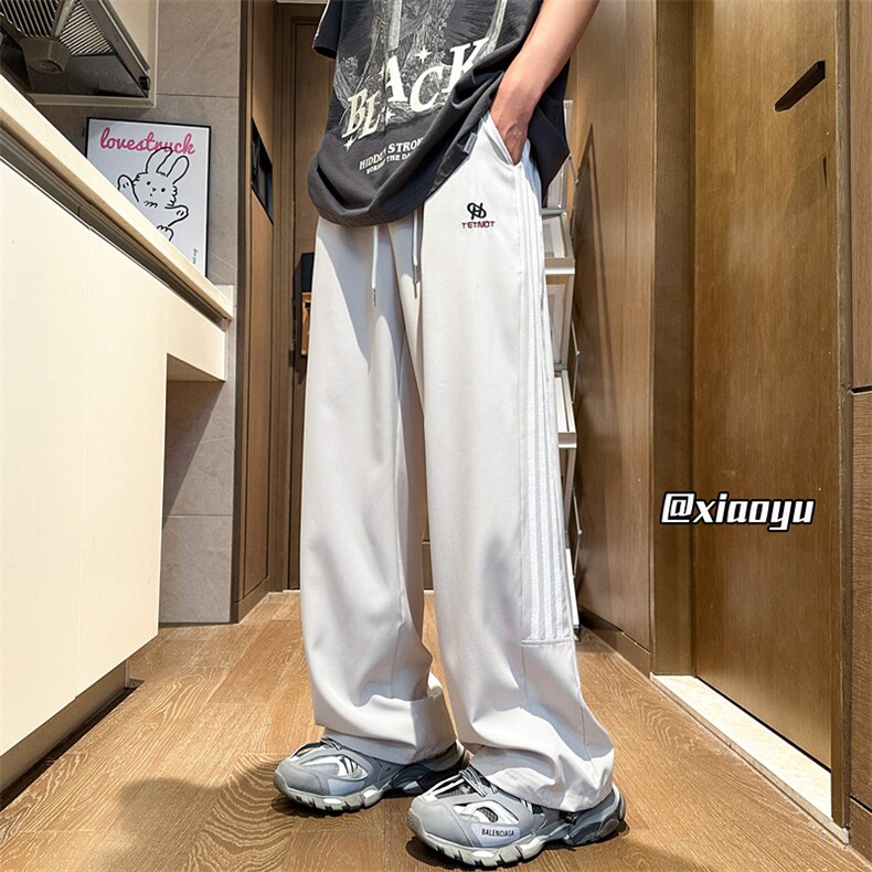 XZ616夏季冰丝薄款刺绣织带休闲长裤TY2514特P35控68,男装休闲裤,星座512A（原616）