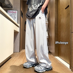 XZ616 夏季冰丝薄款刺绣织带休闲长裤 TY2514 特P35控68图片