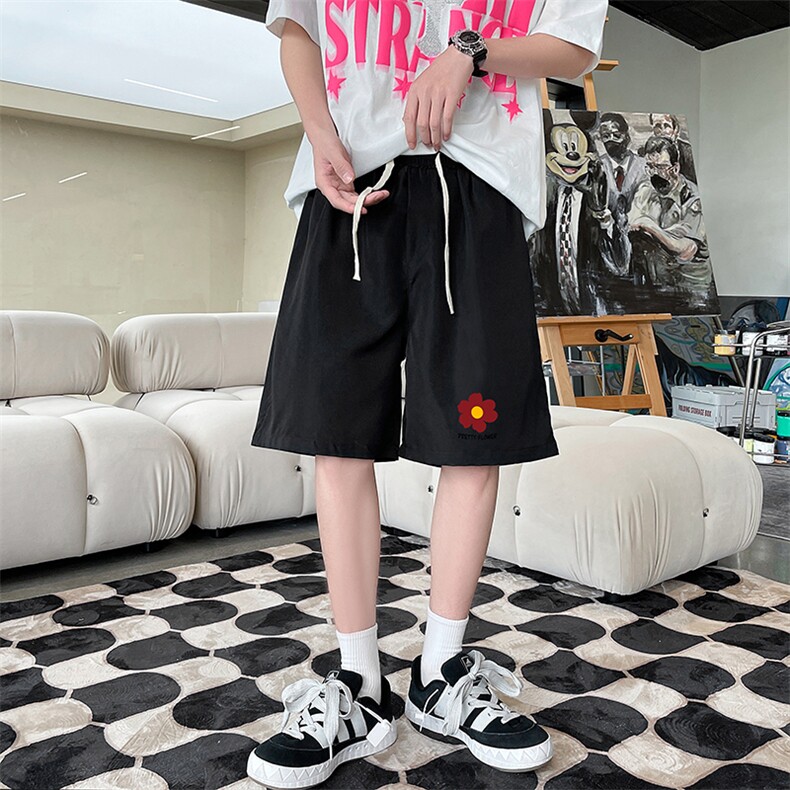 DK39257-P15港风休闲短裤男士大码运动五分裤男中裤男马裤,男装休闲裤,电商A040