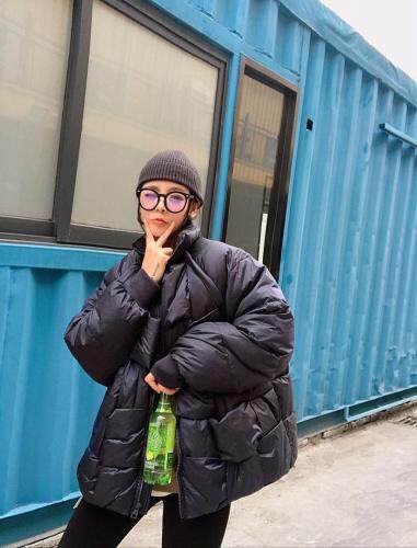 设计师款编织羽绒服袖子可脱卸可当马甲两穿SML，女装羽绒服，尚映