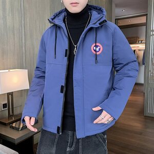 2020冬装新款潮牌连帽宽松大码棉衣男外套男 A438-DT5555图片
