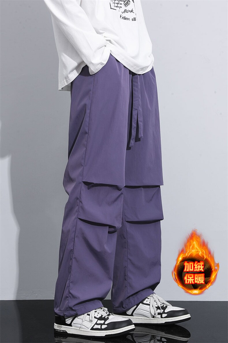 加绒休闲裤男伞兵裤多色防水登山裤DSA157B-K9811R-特P45,男装休闲裤,电商A157B