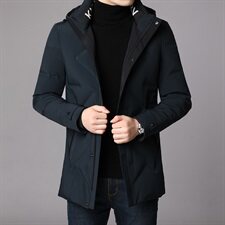 B19056钱塘2020-1冬季男士爆款羽绒服高端90白鸭绒P310，男装羽绒服，钱塘207-1