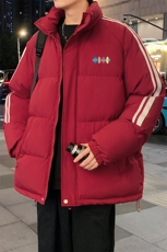 量大优可提供视频冬棉衣立领条纹HD019-1-MF5265-P75，男装棉衣，电商019-1