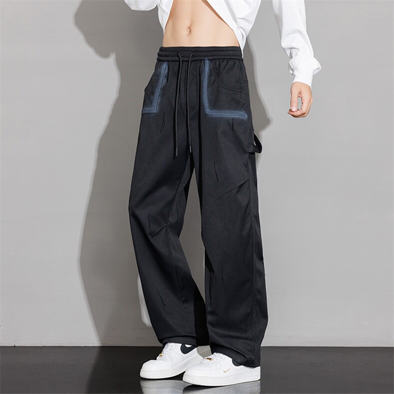 秋季现货大码美式休闲直筒裤户外运动裤男K273-P45控98，女装休闲裤，星座209-1