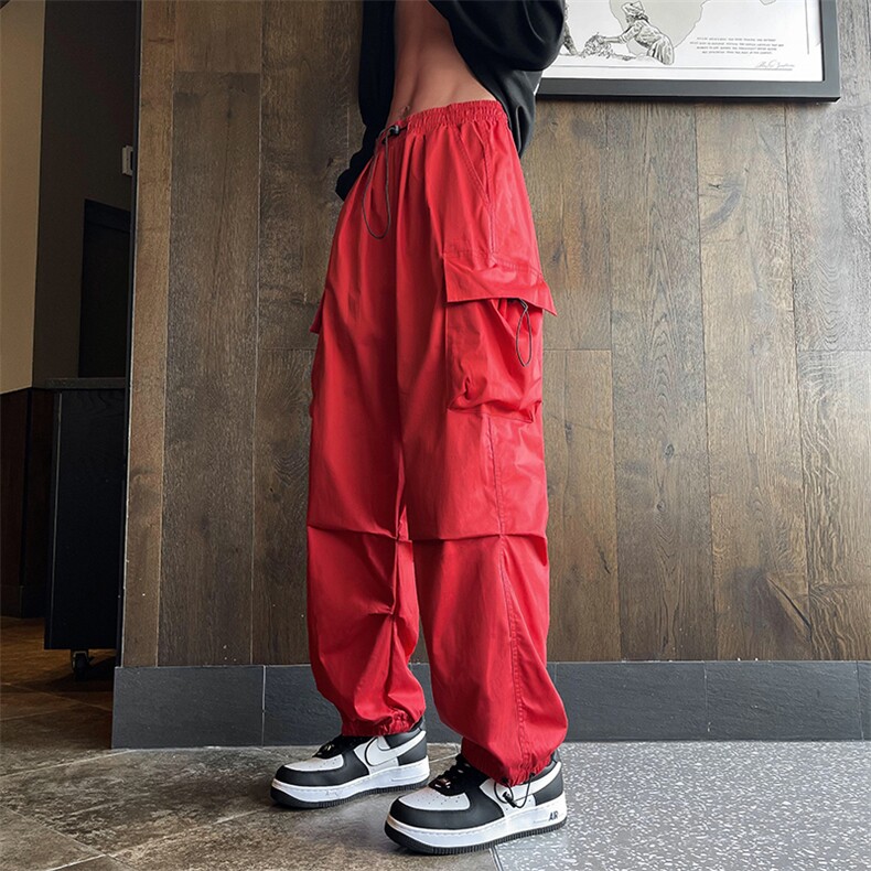 美式复古直筒工装裤男女中性宽松嘻哈休闲束脚运动裤子秋MH11-P45,男装休闲裤,星座1008