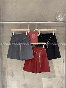 夏季新款 链条五分裤,其它,FU