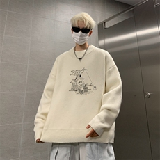 高质量！秋冬季半高领毛衣男士加绒加厚线衣针织衫男DMY533-特P38，男装针织衫/毛衣，电商B371