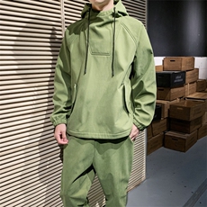 2021秋冬男士加绒套装运动服时尚休闲两件套DS596T，男装卫衣，电商A102